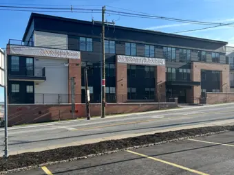 Building modern commercial, project building in New York