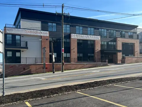 Building modern commercial, project building in New York