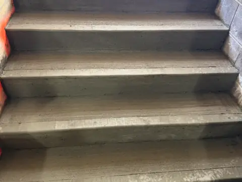 Concrete stairs, concrete work in New York