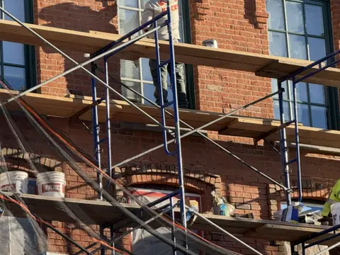 Facade peekskill artist, facade renovation, Peekskill, NY