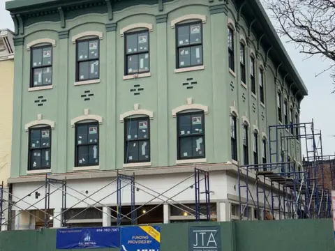 Facade victorian elevation, facade renovation in New York