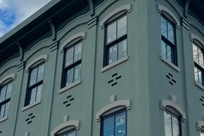 Facade victorian restored, facade renovation in New York