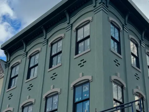 Facade victorian restored, facade renovation in New York