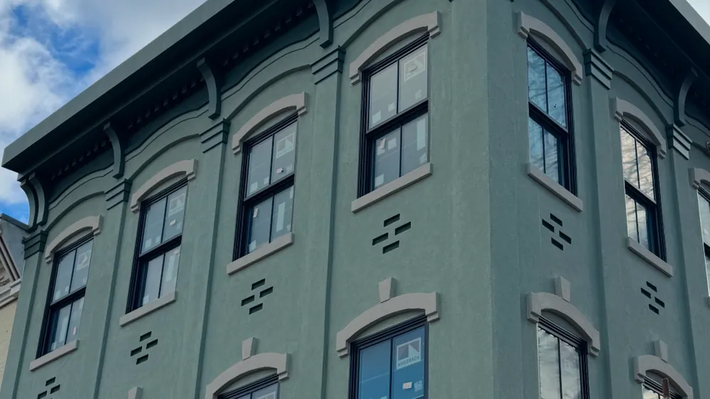 Facade victorian restored, facade renovation in New York