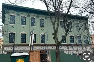 Facade victorian street, facade renovation in New York
