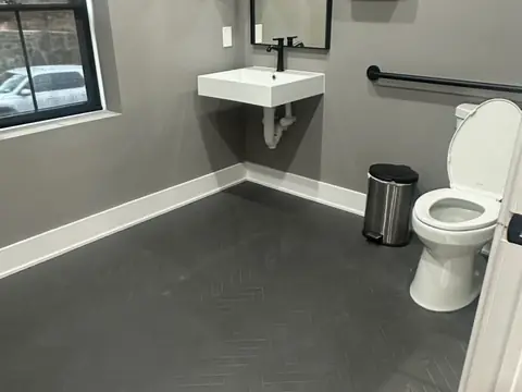 Interior bathroom finished, interior work in New York