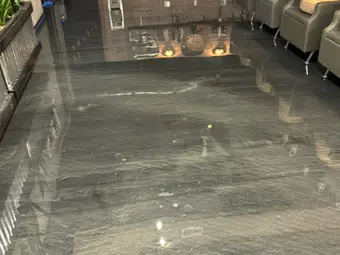 Interior polished lounge, interior work in New York