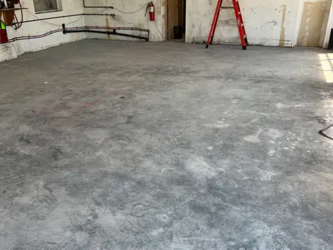 Interior raw slab, interior work in New York