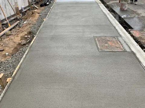 Sidewalk new walk, sidewalk and curb work in New York