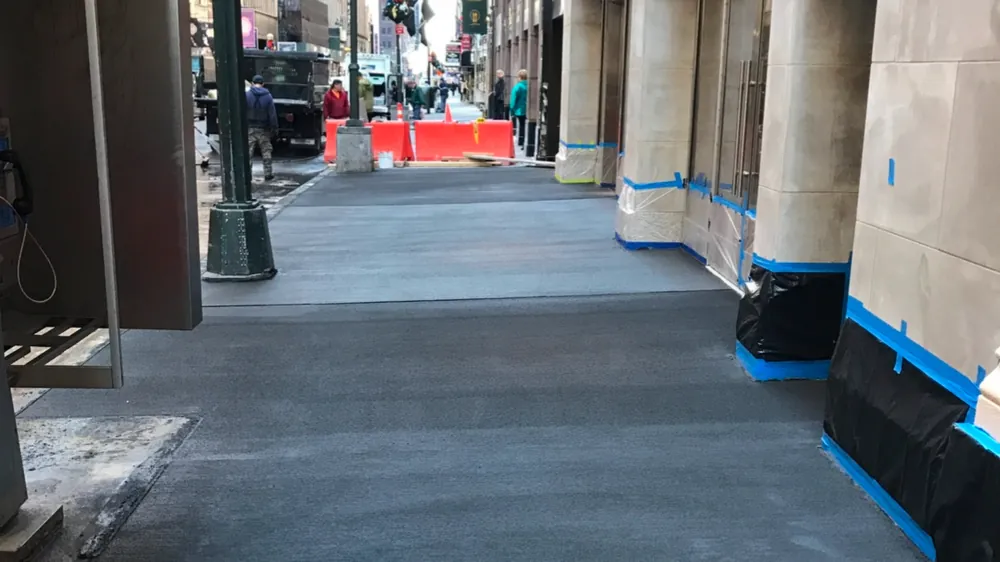 Site Safety and Access work by Executive Building Systems in New York City