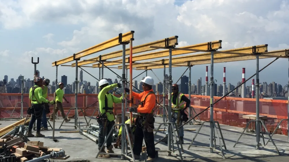 Steel lic rooftop, steel repair, Long Island City, NY