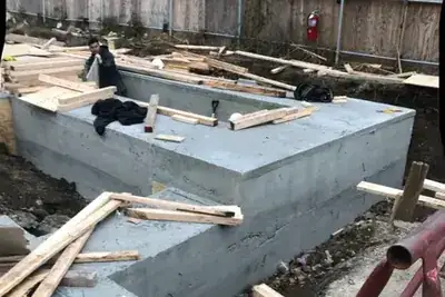 Vault concrete box, vault work in New York