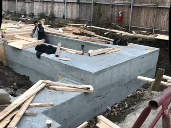 Vault concrete box, vault work in New York