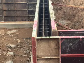 Vault steel forms, vault work in New York